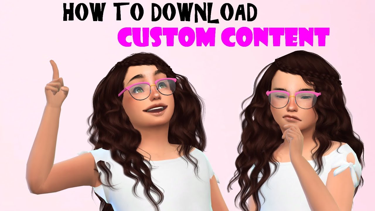 how to download custom content for the sims 4 mac